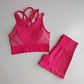 2pcs Seamless Yoga Sets Women Sport Wear-2