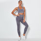 Seamless Yoga Fitness Set Women Sportswear Tank Bra Crop Top Leggings Pants Workout Clothes Gym Clothing 2 Piece Yoga Tracksuit-6