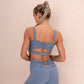 Seamless Solid Yoga Suit GYM Sporty Fitness Two Piece Set Running Sports Jogging Tracksuit Bra Top Leggings Workout Wear-1
