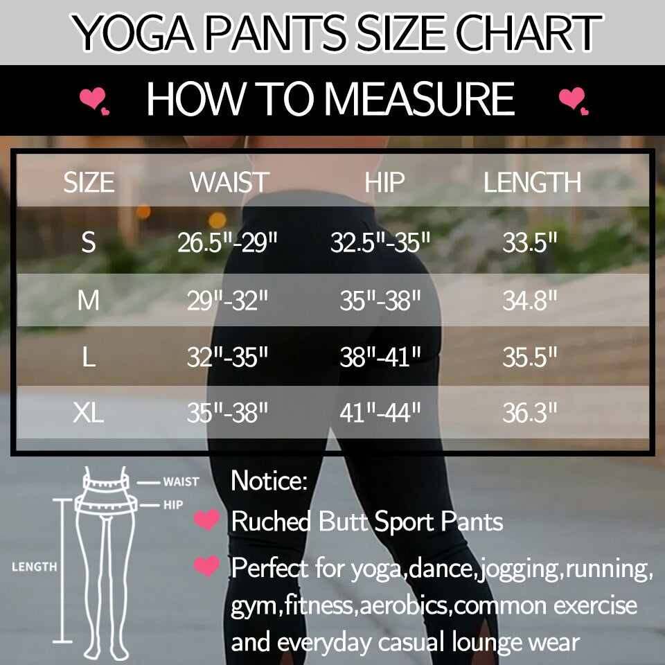 Yoga Pants Push Up HIgh Waist Seamless Leggins Gym Sport Leggings Athletic Wear Energy Fitness Tights Workout Running Trousers-1