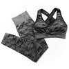 3Pcs Yoga Set Sport Suits Gym Wear Seamless Sportswear Workout Leggings Sports Bra Long Sleeves Crop Tops Fitness Clothing-0